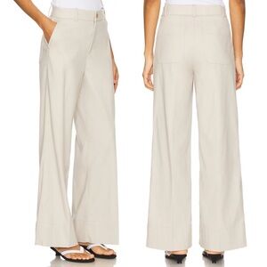 SPANX Super Smooth High Rise Wide Leg Twill Chino Flare Pants \\ X-Small Tall